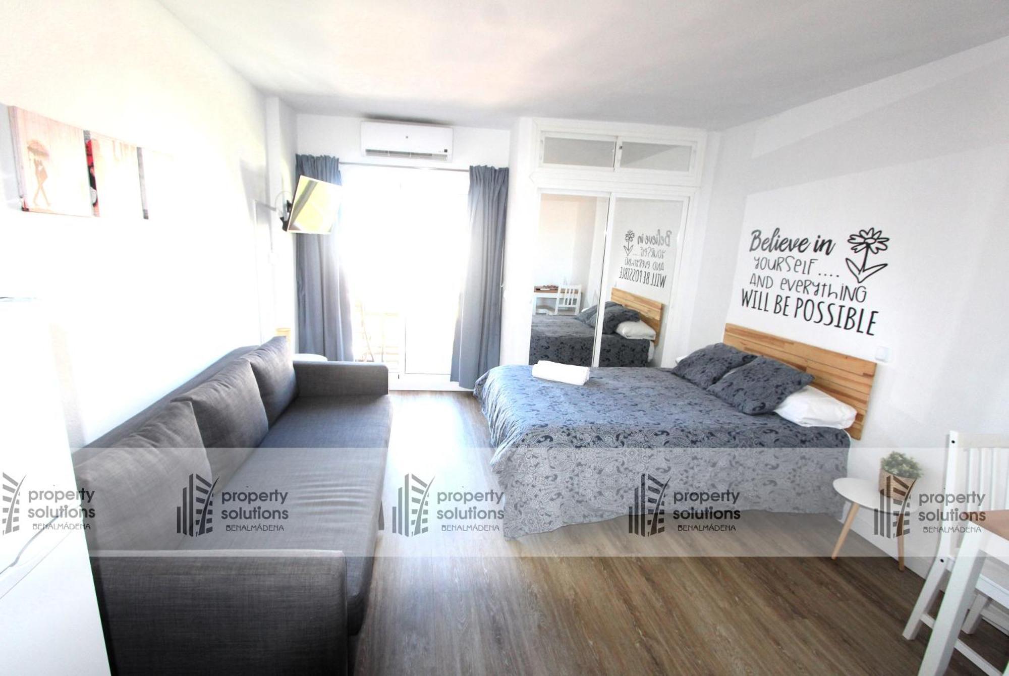 801 Estudio - Minerva Apartamentos - Vista Al Mar Y Montana - Piscina Y Playa Benalmádena Εξωτερικό φωτογραφία